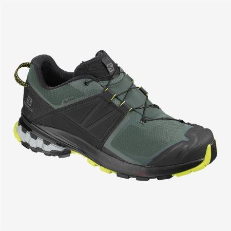 Salomon XA WILD GTX Erkek Yürüyüş Ayakkabısı Siyah/Yeşil TR G0B7